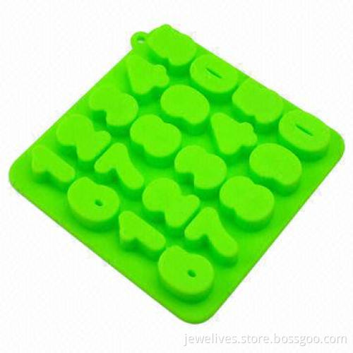 Numbers silicone chocolate molds